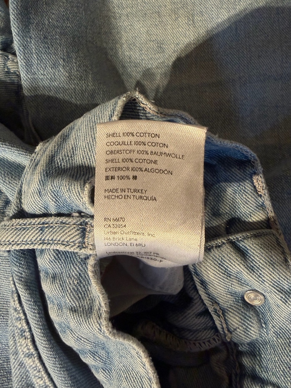BDG Urban Outfitters High Rise Baggy Jeans Light Wash — Size 27 with 29” Inseam - Picture 6 of 10